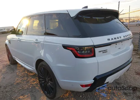 2020 Land Rover Range Rover Sport P525 Hse z USA, uszkodzony, nr VIN SALWR2SE5LA746584